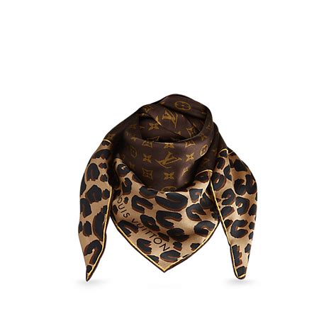 louis vuitton denim scarf|louis vuitton animal print scarf.